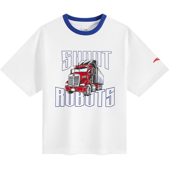 Anta Children's Boys Knitted Short Sleeve Shirt 2025 Summer Breathable Comfort Children's Pure Cotton Short Sleeve Transformers
Anta Children's Boys Knitted Short Sleeve Shirt 2025 Summer Breathable Comfort Children's Pure Cotton Short Sleeve Transformers