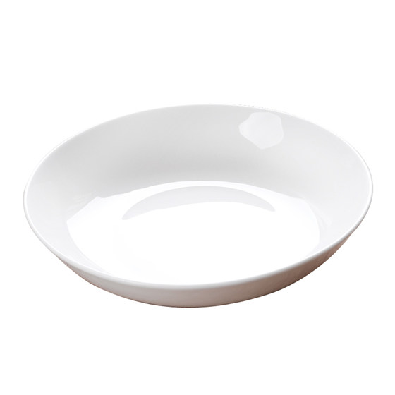Longmeige bone porcelain plate white dish household plate pure white ceramic deep dish tableware baking tray household oven
Longmeige bone porcelain plate white dish household plate pure white ceramic deep dish tableware baking tray household oven