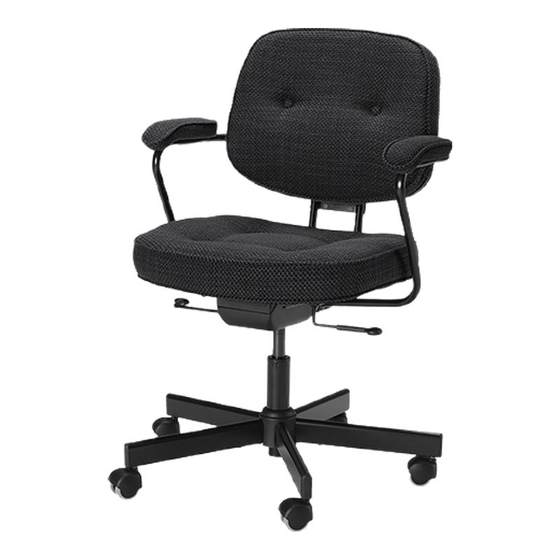 IKEA ALEFJALL ALEFJALL ALEFJALL Office Chair Waist Protection Boss Chair with Backrest for a Long Time Sit Home Study Room IKEA ALEFJALL ALEFJALL ALEFJALL Office Chair Waist Protection Boss Chair with Backrest for a Long Time Sit Home Study Room