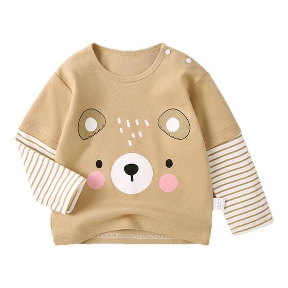 Girls tops, baby long-sleeved T-shirt, pure cotton boys spring clothes, infants and toddlers' clothes, spring base shirt, children's clothing, t out
Girls tops, baby long-sleeved T-shirt, pure cotton boys spring clothes, infants and toddlers' clothes, spring base shirt, children's clothing, t out