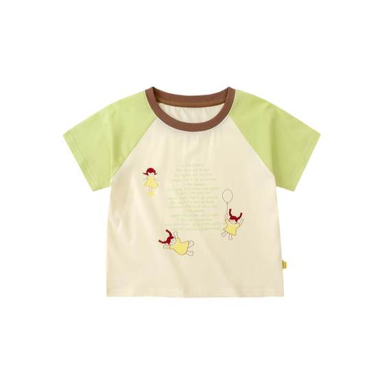 Dudu Girl Short Sleeve T-shirt Baby Girl Summer Children's Clothes Cool Casual Variety Baby Top Baby Base
Dudu Girl Short Sleeve T-shirt Baby Girl Summer Children's Clothes Cool Casual Variety Baby Top Baby Base