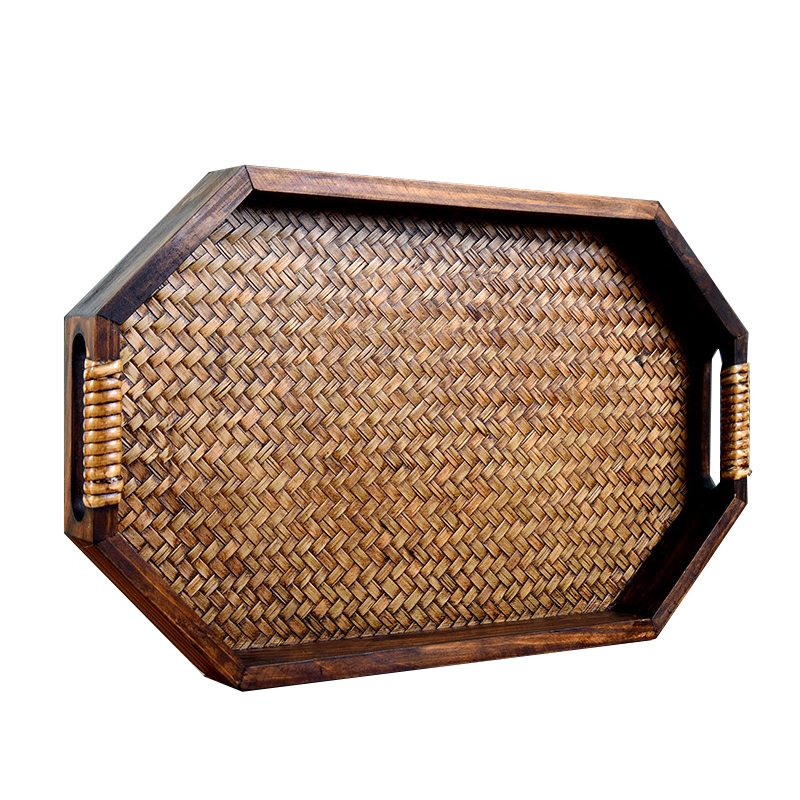 Thai retro 3 piece tray tea - Taobao