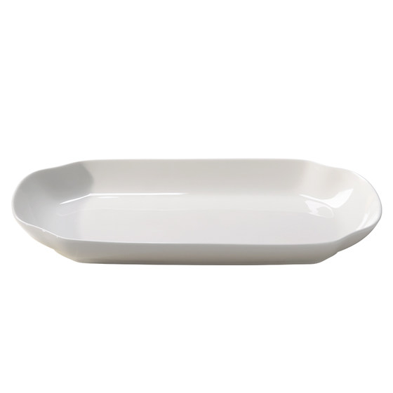 Longmeige bone porcelain 12-inch plate household fish dish ceramic deep soup fish plate rectangular steamed fish deep dish white
Longmeige bone porcelain 12-inch plate household fish dish ceramic deep soup fish plate rectangular steamed fish deep dish white