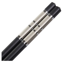 Chopsticks PPS silver four-ring hotel alloy chopsticks five-star restaurant home creative non-slip tableware high temperature resistance