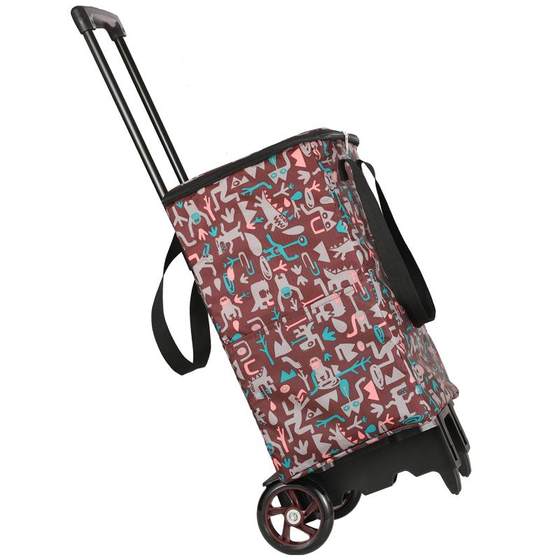 Vegetable shopping cart, household express delivery cart, cargo trailer, folding portable trolley, supermarket shopping cart Vegetable shopping cart, household express delivery cart, cargo trailer, folding portable trolley, supermarket shopping cart