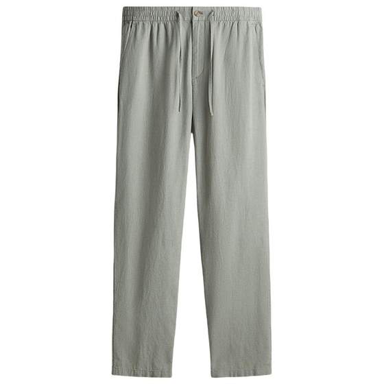 HM men's casual pants 2025 summer new casual loose straight sports linen blended trousers 1253401
HM men's casual pants 2025 summer new casual loose straight sports linen blended trousers 1253401