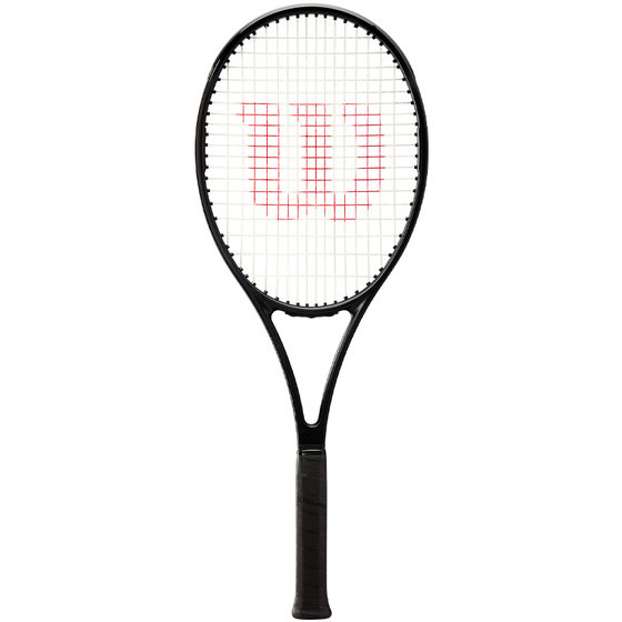 Wilson Wilson's New Little Black Racquet NOIR All Black Professional Tennis Racquet Carbon Fiber Single Player Training Racquet Wilson Wilson's New Little Black Racquet NOIR All Black Professional Tennis Racquet Carbon Fiber Single Player Training Racquet