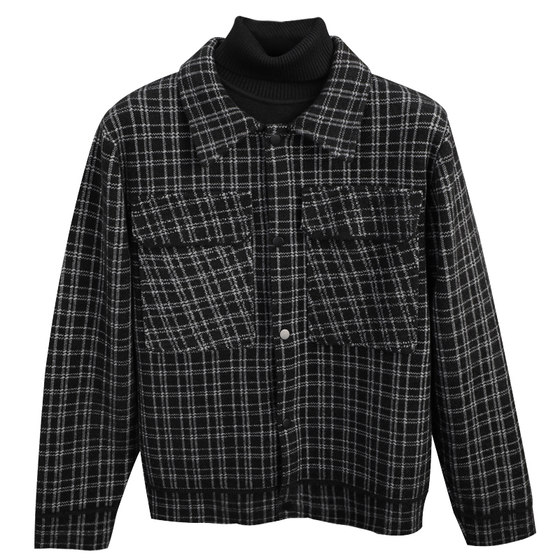Tweed fabric down liner! Pill-free plaid jacket men's woolen coat lapel men's jacket autumn and winter thick
Tweed fabric down liner! Pill-free plaid jacket men's woolen coat lapel men's jacket autumn and winter thick