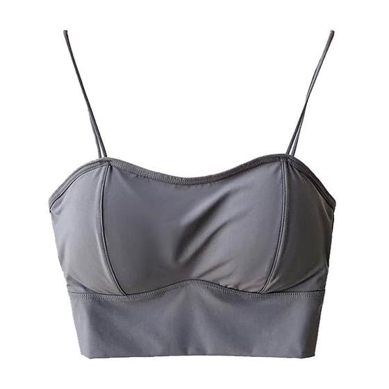 Ice silk beautiful back suspender underwear girl strapless inner layer base anti-exposure summer suit traceless vest thin style
Ice silk beautiful back suspender underwear girl strapless inner layer base anti-exposure summer suit traceless vest thin style