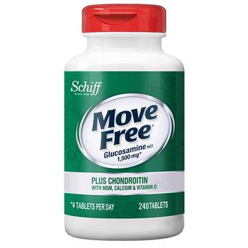 MoveFree Glycosamine Chondroitin MSM ຕຸກສີຂຽວ 120 ແຄບຊູນ ນຳເຂົ້າຈາກສະຫະລັດອາເມລິກາ