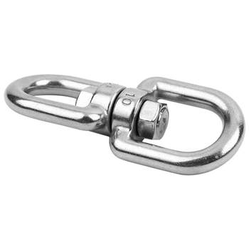 304 stainless steel universal swivel ring 8-figure swivel dog leash rigging accessories universal ring strip buckle M4-M20