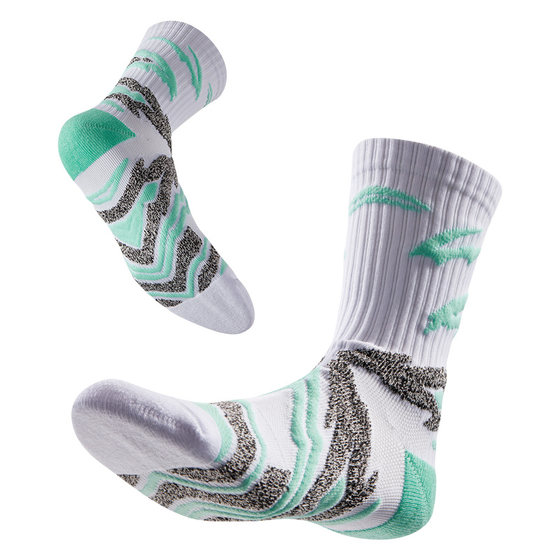 Weidong PRO Cross Sea Practical Professional Basketball Socks Towel Bottom High Barrel Sports Elite Men's Middle Barrel High Gang Long Barrel V Weidong PRO Cross Sea Practical Professional Basketball Socks Towel Bottom High Barrel Sports Elite Men's Middle Barrel High Gang Long Barrel V