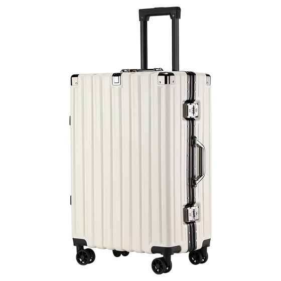 Luggage aluminum box tie box large capacity 20 -inch board case 24 -inch travel box female male student password leather box Luggage aluminum box tie box large capacity 20 -inch board case 24 -inch travel box female male student password leather box