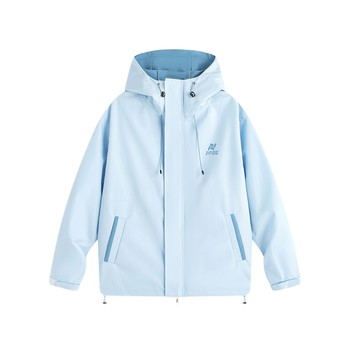 ppge hard shell jacket ສີບົວອອກໃຫມ່ຂອງຜູ້ຊາຍແລະແມ່ຍິງແບບດຽວກັນ jacket ພາກຮຽນ spring windproof ແລະກັນນ້ໍາ contrast coat