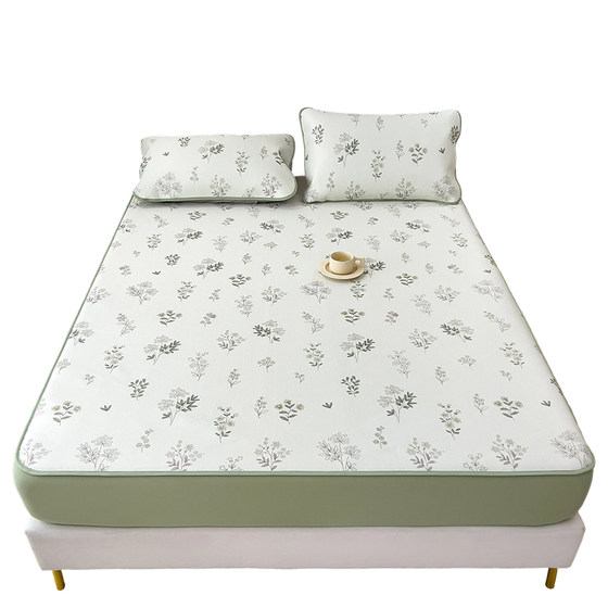 Red bean summer cool ice silk cool mattress single piece 2025 new mattress protective cover bed cover machine washable
Red bean summer cool ice silk cool mattress single piece 2025 new mattress protective cover bed cover machine washable