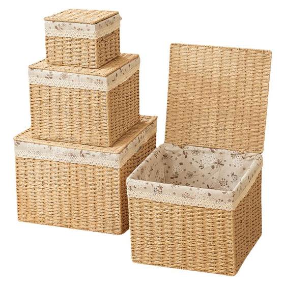 Debris storage box with lid underwear socks storage box snack toy storage basket clothes and clothing storage box
Debris storage box with lid underwear socks storage box snack toy storage basket clothes and clothing storage box