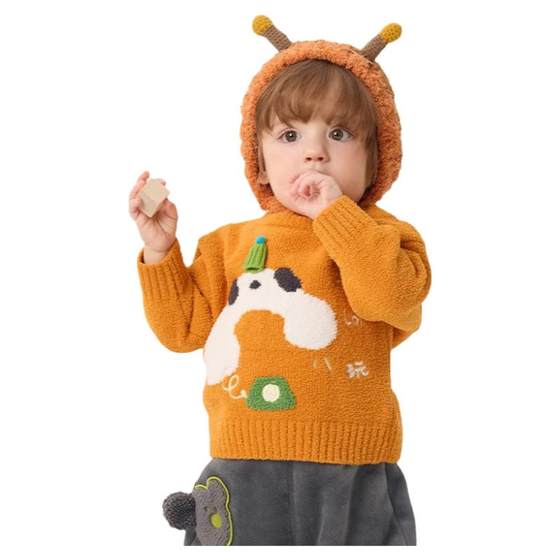 Balabala baby sweater for men and women baby clothes thickened sweater off-season winter clothes new base shirt children's clothing
Balabala baby sweater for men and women baby clothes thickened sweater off-season winter clothes new base shirt children's clothing