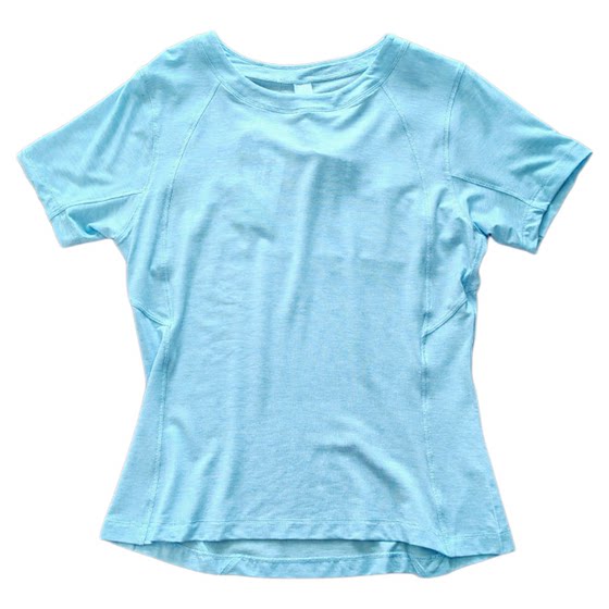 Wool round neck yoga suit women's Tens Laiser naked tight sports running fitness short-sleeved top T-shirt summer
Wool round neck yoga suit women's Tens Laiser naked tight sports running fitness short-sleeved top T-shirt summer