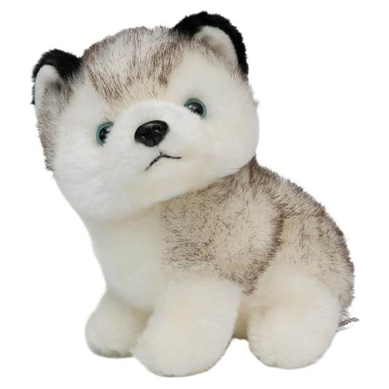 Cute simulation Huski doll plush toy puppy doll doll small doll birthday gift girl Cute simulation Huski doll plush toy puppy doll doll small doll birthday gift girl