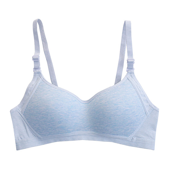 Pure cotton underwear girlless steel circle small chest gathered college students soft naked sensation, chest, thin bra, bra, bra Pure cotton underwear girlless steel circle small chest gathered college students soft naked sensation, chest, thin bra, bra, bra