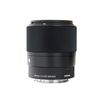 ຜ່ອນດອກເບ້ຍ Sigma 30mm F1.4 Sony Fuji Canon mount mirrorless fixed focus lens 56 16 1.4