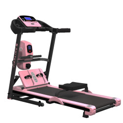 Treadmill and rowing machine two-in-one home foldable multi-functional silent slope adjustment fitness equipment