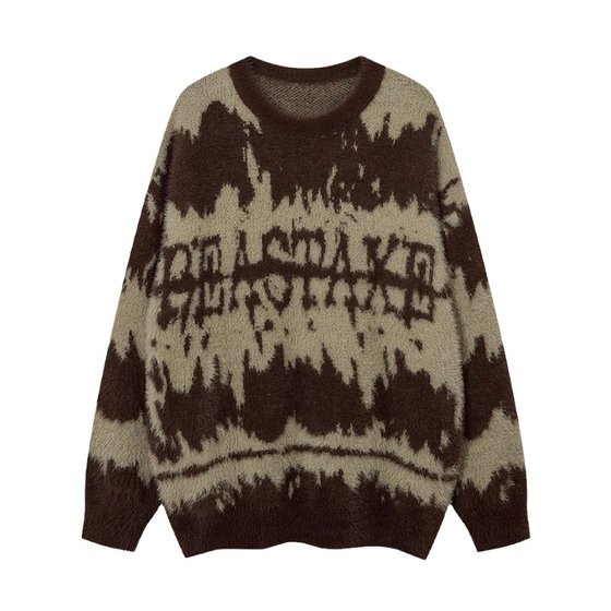 Noonoz Guo Chao Victor Martyr Couple Sweater Sweater Beauty Street Tide Design Sense Lazy Knitkin Autumn Autumn
Noonoz Guo Chao Victor Martyr Couple Sweater Sweater Beauty Street Tide Design Sense Lazy Knitkin Autumn Autumn