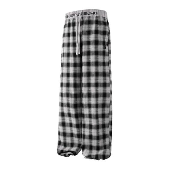 BJHG American casual plaid pants for men in autumn 2025 new fashion brand high-end sports straight wide-leg trousers for women
BJHG American casual plaid pants for men in autumn 2025 new fashion brand high-end sports straight wide-leg trousers for women
