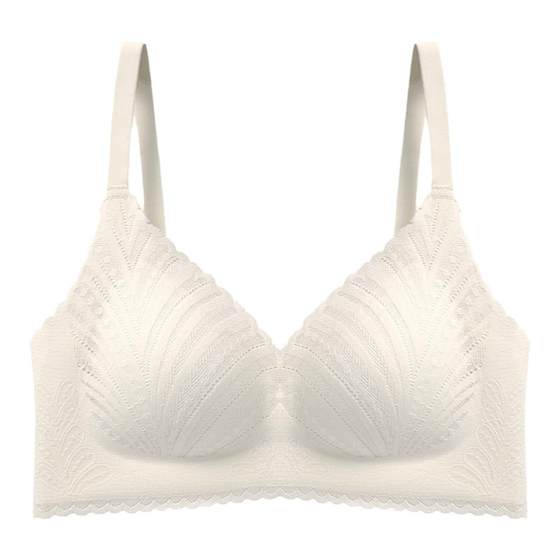 White traceless small chest gathers underwear girl in summer thin sexy laceless steel ring air -breathable beauty back text bra White traceless small chest gathers underwear girl in summer thin sexy laceless steel ring air -breathable beauty back text bra