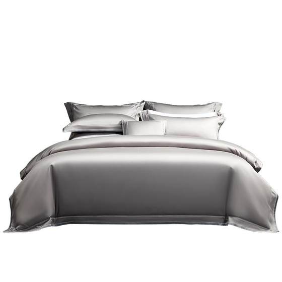 Mercury Home Textile 100 Long-Low Cotton Four-Piece Set Naked Sleeping Class A Light Luxury Satin Set Simple Quilt Cover Bedding Sheets Bedding Products
Mercury Home Textile 100 Long-Low Cotton Four-Piece Set Naked Sleeping Class A Light Luxury Satin Set Simple Quilt Cover Bedding Sheets Bedding Products