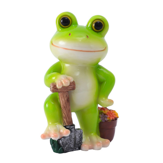 Cute little frog micro landscape succulent flower potted plant decoration, office desktop fish tank decoration, garden landscaping decoration Cute little frog micro landscape succulent flower potted plant decoration, office desktop fish tank decoration, garden landscaping decoration