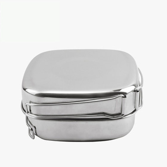 Stainless steel square camping pot portable multi-function folding picnic pot six-piece set mountaineering trip set
Stainless steel square camping pot portable multi-function folding picnic pot six-piece set mountaineering trip set