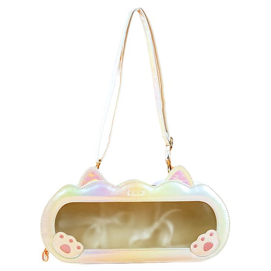 ICY DBS 30cm small doll 6-point baby outing leather bag white colorful white cat cross-back baby bag
ICY DBS 30cm small doll 6-point baby outing leather bag white colorful white cat cross-back baby bag