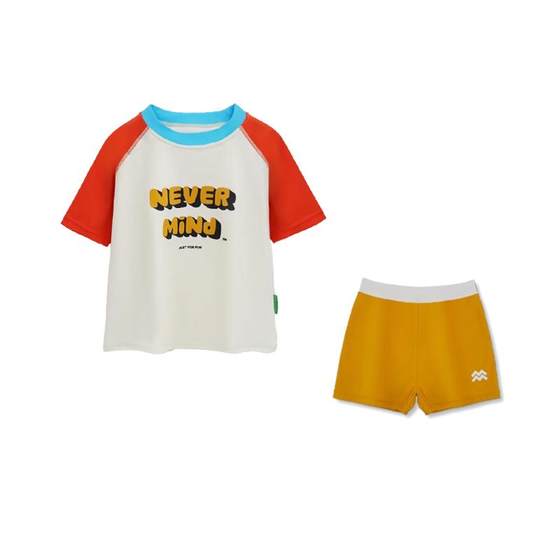 Australia NEVERMIND children's swimsuit split breathable boys shorts shorts sun protection color-blocking summer quick-drying suit Australia NEVERMIND children's swimsuit split breathable boys shorts shorts sun protection color-blocking summer quick-drying suit