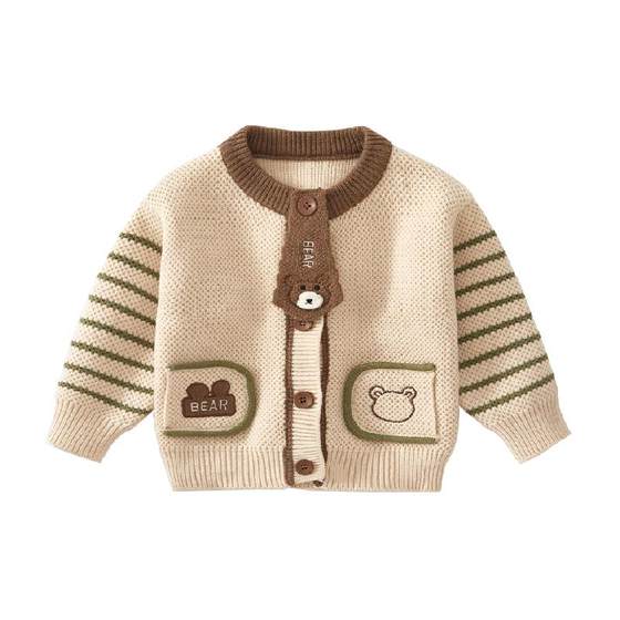 Banxidi boys sweater knitted cardigan spring and autumn new handsome children's jacket autumn baby wool top
Banxidi boys sweater knitted cardigan spring and autumn new handsome children's jacket autumn baby wool top