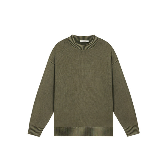 BODYDREAM BM Washed Old Round Neck Sweater Pure Cotton Men's Knitted Jacket Casual Loose Pullover
BODYDREAM BM Washed Old Round Neck Sweater Pure Cotton Men's Knitted Jacket Casual Loose Pullover