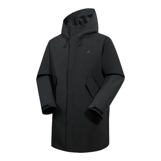 Tuolu hooded jacket men's spring and autumn outdoor mid-length windbreaker black windproof water splash sports mountaineering suit
Tuolu hooded jacket men's spring and autumn outdoor mid-length windbreaker black windproof water splash sports mountaineering suit