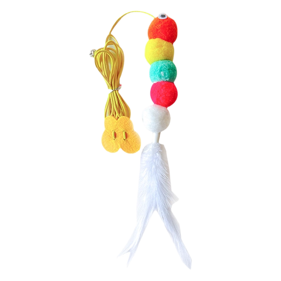 Cat toy self -relief artifact fishing rod, feathering cat stick, swinging thousands of hanging doors, biting kittens, crane rope
Cat toy self -relief artifact fishing rod, feathering cat stick, swinging thousands of hanging doors, biting kittens, crane rope