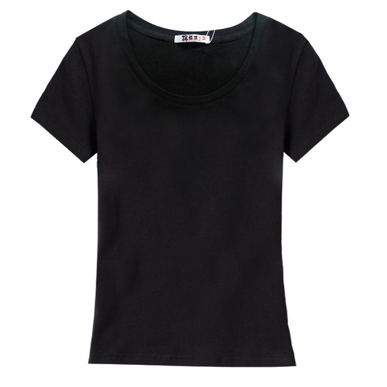 Pure cotton short-sleeved T-shirt for women U-neck solid color thin and versatile slim base shirt small and fashionable shoulder top
Pure cotton short-sleeved T-shirt for women U-neck solid color thin and versatile slim base shirt small and fashionable shoulder top