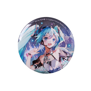 Hatsune Miku ທີ່ເປັນທາງການຂອງແທ້ຄົບຮອບ 16 ປີ tinplate badge anime peripheral official valley