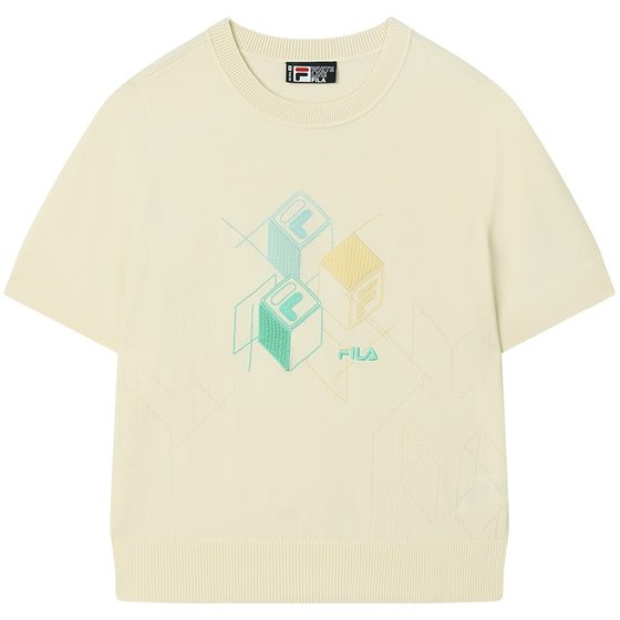 FILA official women's knitted sweater 2025 summer new fashionable casual comfortable short-sleeved wool top
FILA official women's knitted sweater 2025 summer new fashionable casual comfortable short-sleeved wool top