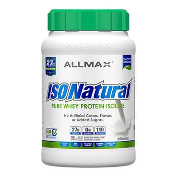 ALLMAX Natural Isolated Whey Protein Powder Pure Whey Protein Powder Muscle Gaining Powder Slim People Sports Whey Free Sugar