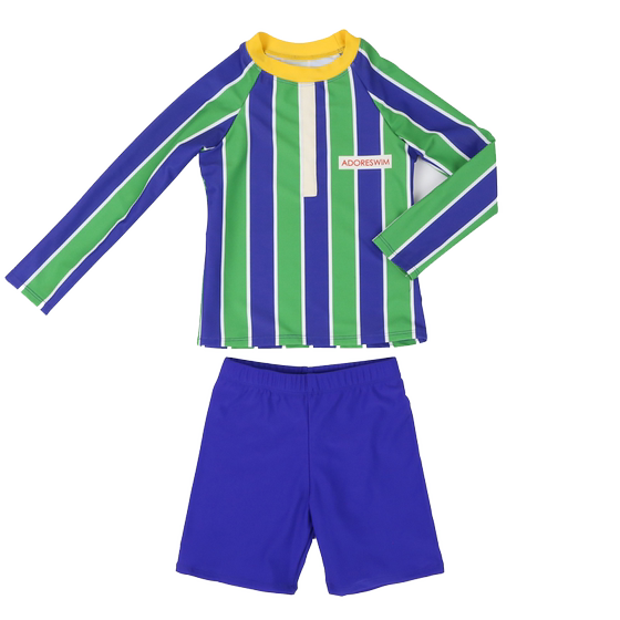 Aidor Children's Swimsuit Boys Long -sleeved Sunscreen Boy Swimwear Set Spline
Aidor Children's Swimsuit Boys Long -sleeved Sunscreen Boy Swimwear Set Spline