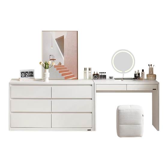 Quanyou Home Modern Simple 2025 New Storage Cabinet Integrated Dressing Table Bedroom Small Apartment Champion Makeup Table
Quanyou Home Modern Simple 2025 New Storage Cabinet Integrated Dressing Table Bedroom Small Apartment Champion Makeup Table