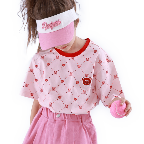 Girls short-sleeved T-shirt 2025 new summer presbyopia full flower round neck full print top big children cool loose summer outfit
Girls short-sleeved T-shirt 2025 new summer presbyopia full flower round neck full print top big children cool loose summer outfit