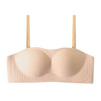 ແມ່ຍິງ Summer Invisible Anti-Slip Seamless Tube Top Thin Summer Wrapped Breast Anti-Exposed Bra