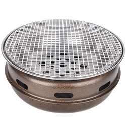 Korean barbecue grill, household charcoal grill, commercial barbecue stove, charcoal barbecue pot, Japanese brazier, outdoor barbecue grill