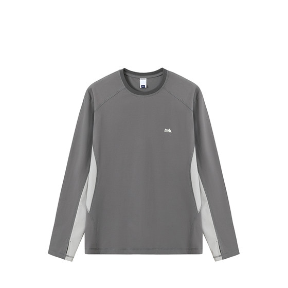 BENPANDA Quick-drying anti-wrinkle long-sleeved T-shirt men's UV-proof UPF50+ contrasting round neck sports top spring and summer
BENPANDA Quick-drying anti-wrinkle long-sleeved T-shirt men's UV-proof UPF50+ contrasting round neck sports top spring and summer