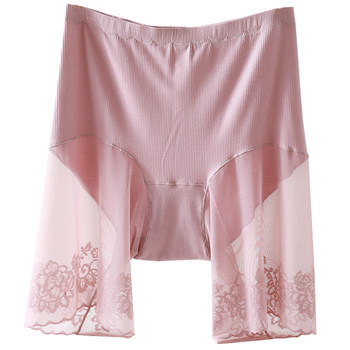 Modal ກາງເກງຄວາມປອດໄພ underwear two-in-one summer leggings ບາງໄຂມັນ mm ຂະຫນາດຂະຫນາດໃຫຍ່ 200 ປອນວ່າງໂດຍບໍ່ມີການ curling