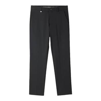 HLA/Heilan House elastic trousers ແອວ elastic 2024 ລະດູໃບໄມ້ປົ່ງແລະລະດູຮ້ອນ ໂສ້ງຂາຍາວທຸລະກິດທີ່ອ່ອນນຸ້ມແລະເປັນມິດກັບຜິວຫນັງໃຫມ່ສໍາລັບຜູ້ຊາຍ